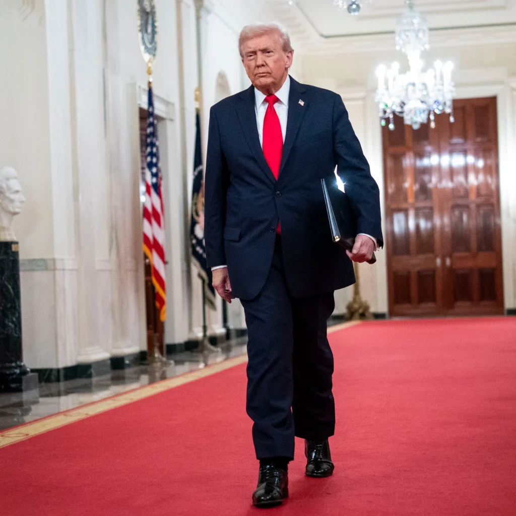 The Shutdown Is Stretching On. Trump Doesn’t Seem to Mind.