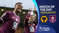 Burnley snatch late win in thriller at Wolves