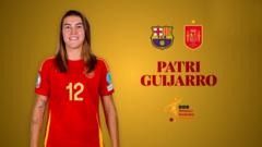 BBC Women’s Footballer of the Year contender Patri Guijarro