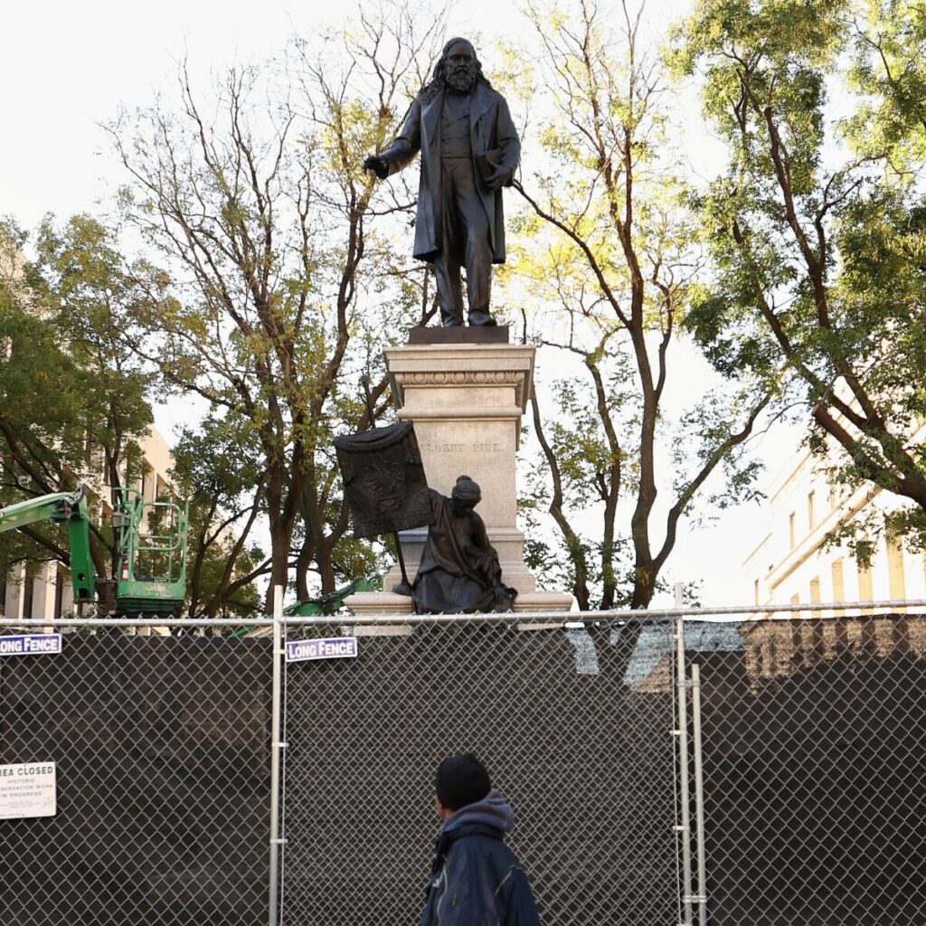 Trump Administration Reinstalls Confederate Statue in Washington