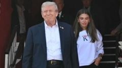 Trump’s granddaughter Kai to make LPGA debut