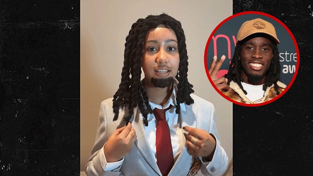 North West Dresses Up as Kai Cenat Ahead of Halloween