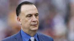 Super League in danger of ‘train crash’ – NRL chief V’landys