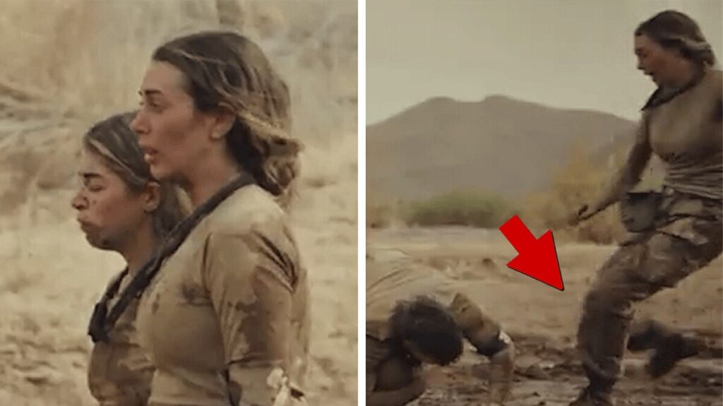 Brianna LaPaglia & Mark Estes Face Off in Muddy Brawl on ‘Special Forces’