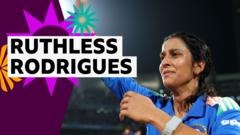 ‘One of best innings you’ll see’ – Rodrigues powers India to final