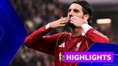 Liverpool thrash Frankfurt to end losing run