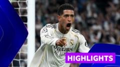 Bellingham gets first goal of season as Real see off Juventus