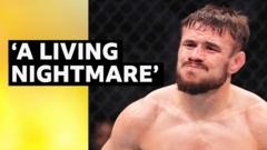 How British UFC fighter copes with OCD
