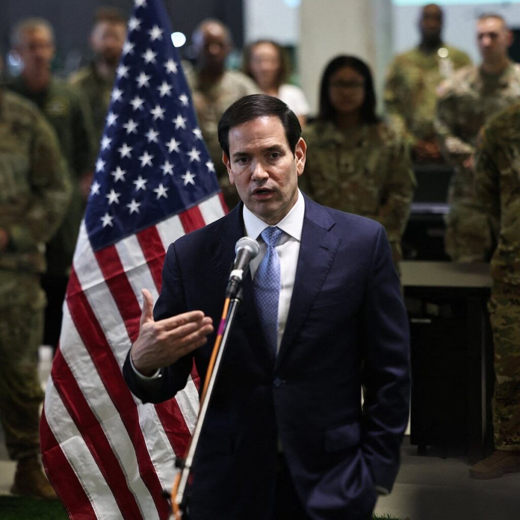 U.S. Diplomats Will Work With Troops to Maintain Gaza Cease-Fire, Rubio Says