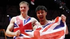 Jarman wins world floor gold in GB one-two
