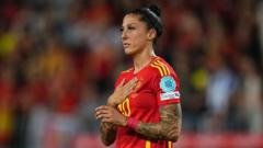 ‘I admit I cried’ – Hermoso on Spain recall