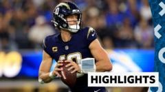 Herbert leads Chargers to big win over Vikings