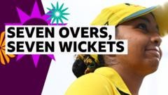 ‘What a performance!’ – King takes seven wickets to break record