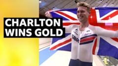 ‘Utterly dominated’ – GB’s Charlton wins individual pursuit gold