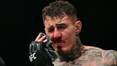 ‘Why are you booing?’ – Furious Aspinall retains UFC title after eye poke