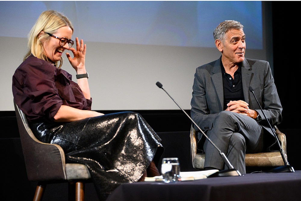 George Clooney Charms Londoners With Comedic Jabs at Brad Pitt, Donald Trump and Himself: ‘Ocean’s 14’ Will Be Like ‘The Golden Girls’