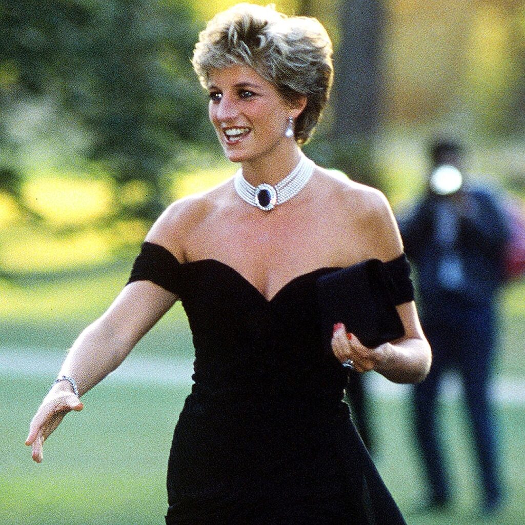 Princess Diana’s Famous Revenge Dress in New Wax Figure