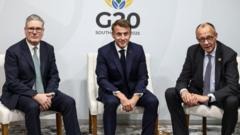 Ukraine’s allies hold talks on White House peace plan at G20