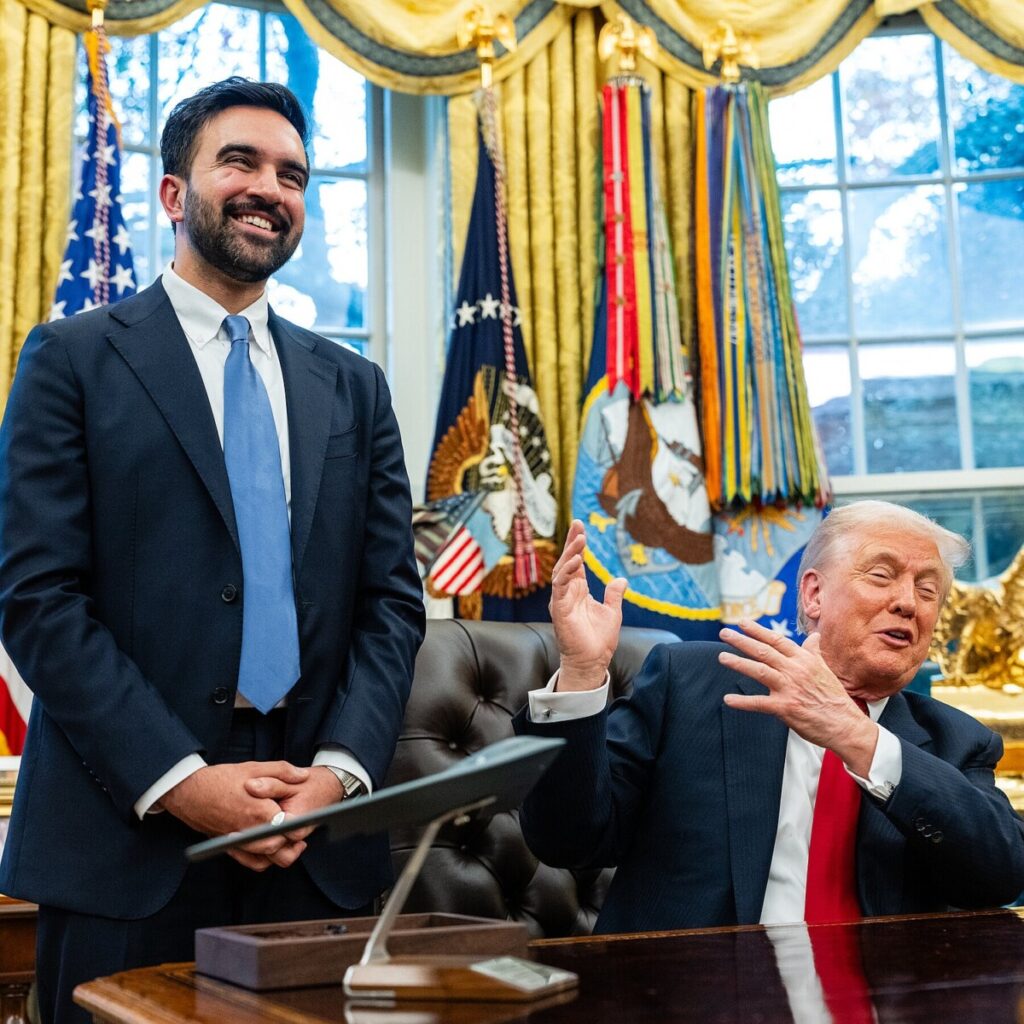 ‘Fascist’? ‘Communist’? For an Afternoon, Trump and Mamdani Were Just 2 Guys From Queens.