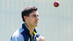 ‘Half chance’ Australia captain Cummins will return for second Ashes Test