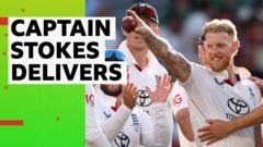 ‘Sensational’ Stokes rounds off ‘remarkable’ opening day of first Test