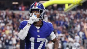 Matchup rankings: Upgrade Wan’Dale Robinson, downgrade Kimani Vidal