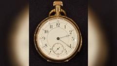 Titanic passenger’s watch sells for record £1.78m at auction