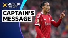 Liverpool need to ‘go back to basics’ as Van Dijk voices frustrations