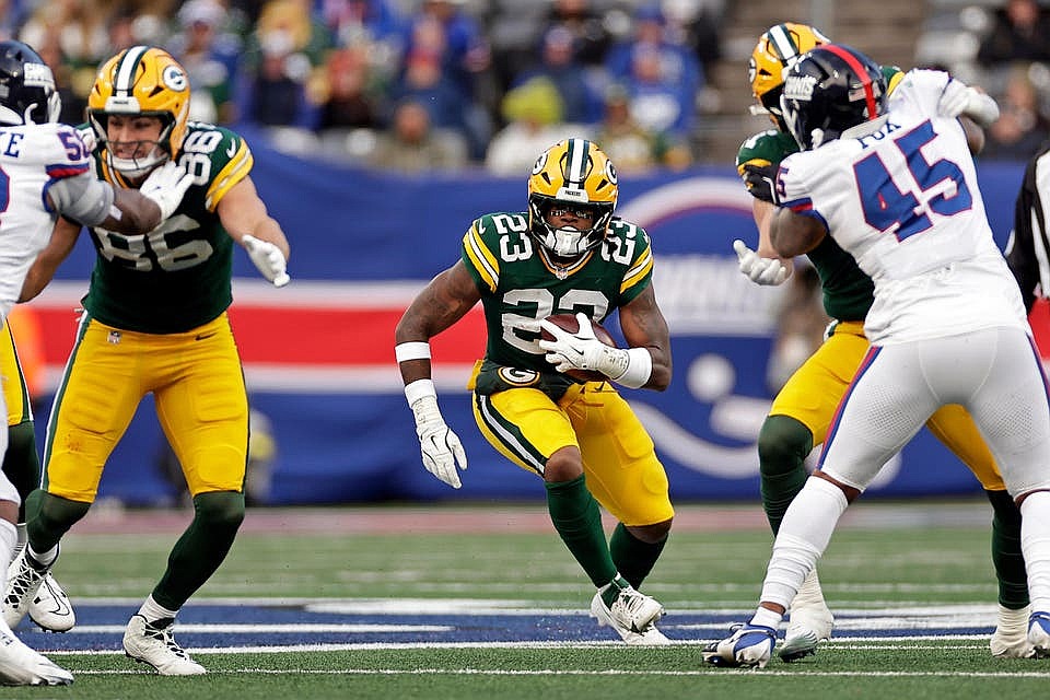 Green Bay Packers Running Back Emanuel Wilson Ready To Make First NFL Start