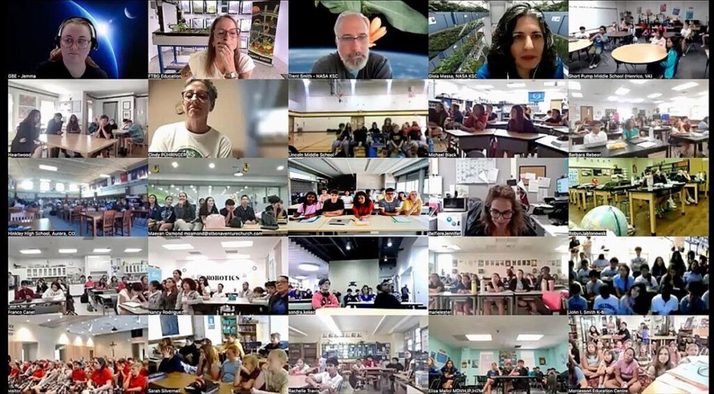 10 Years of Students Helping NASA Grow Space Food with Growing Beyond Earth