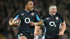 England hold off Argentina fightback to earn 11th straight win