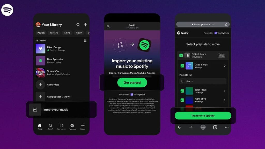 New Spotify Feature Pulls Playlists Straight From Other Music Services