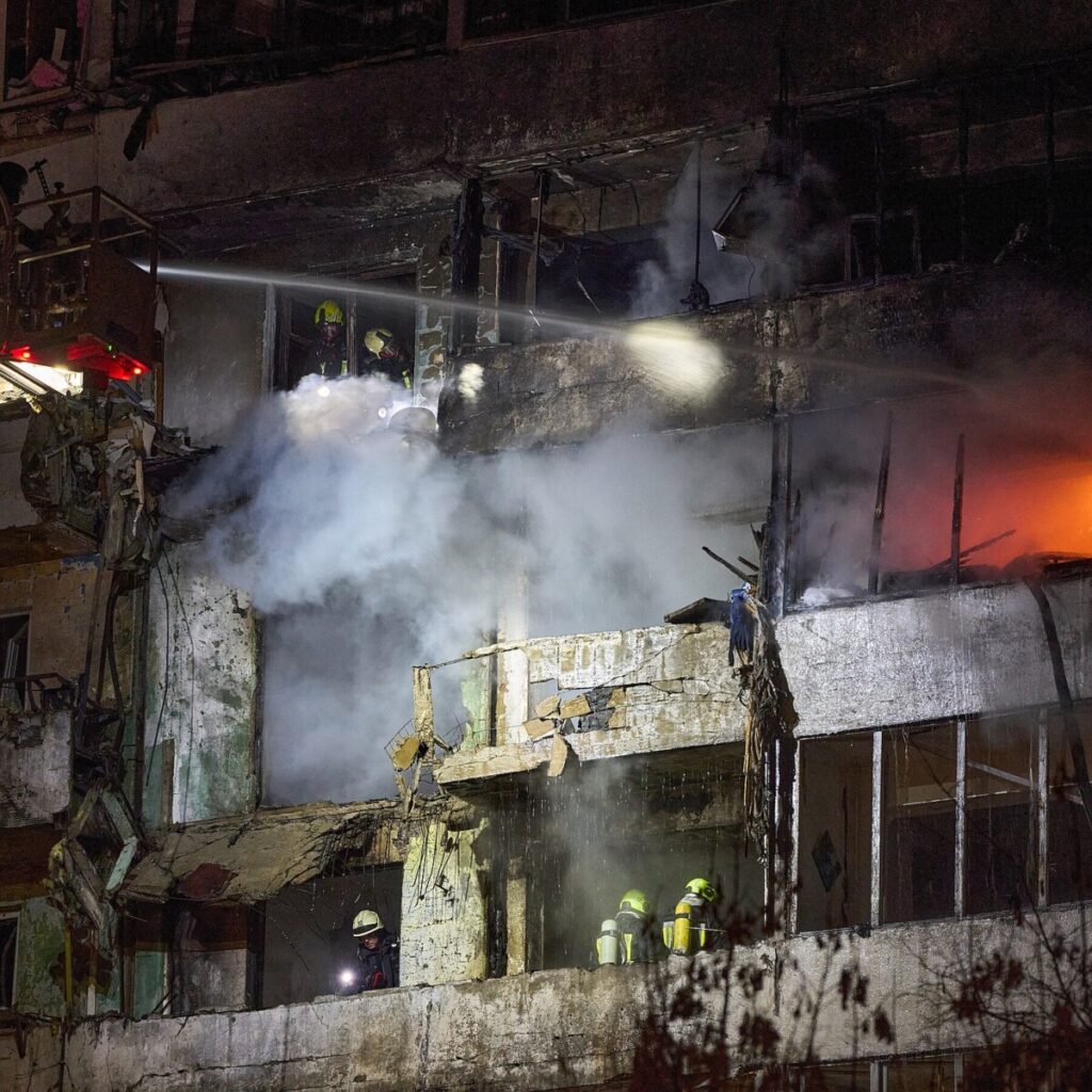 Russia Bombards Kyiv Even as Ukraine Claims Progress in Peace Talks