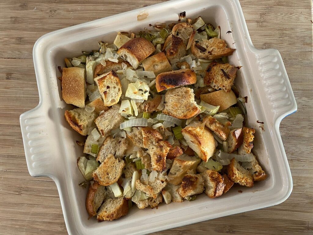 I tested stuffing recipes from celebrity chefs &mdash; the best one beat Ina Garten’s and uses a boxed mix