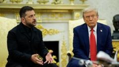 Ukraine calls for Trump-Zelensky meeting in US this week