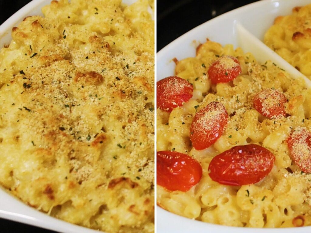 I tried Martha Stewart’s and Ina Garten’s baked mac and cheese recipes, and one was perfect for Thanksgiving