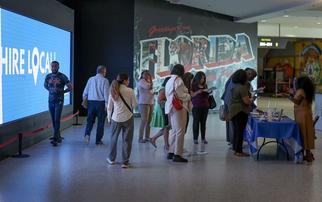 All those big layoff announcements aren’t showing up so far in jobless claims. They just dropped to 7-month low.