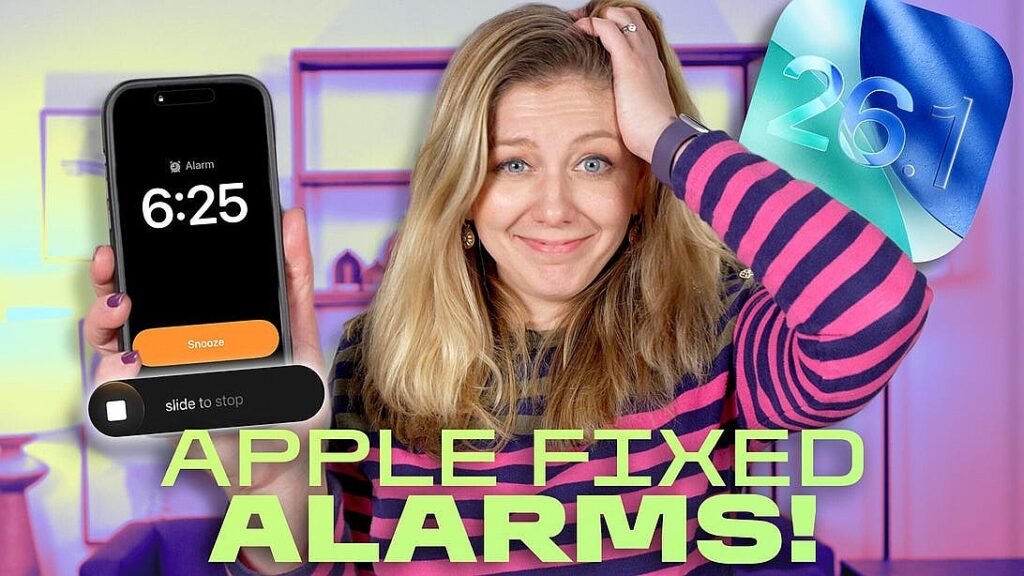 The New Alarm in iOS 26.1 Saves You From Snooze Mistakes (but You Can Change It Back)