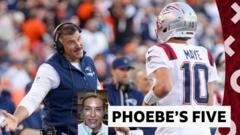 Phoebe’s Five top moments from NFL week 12