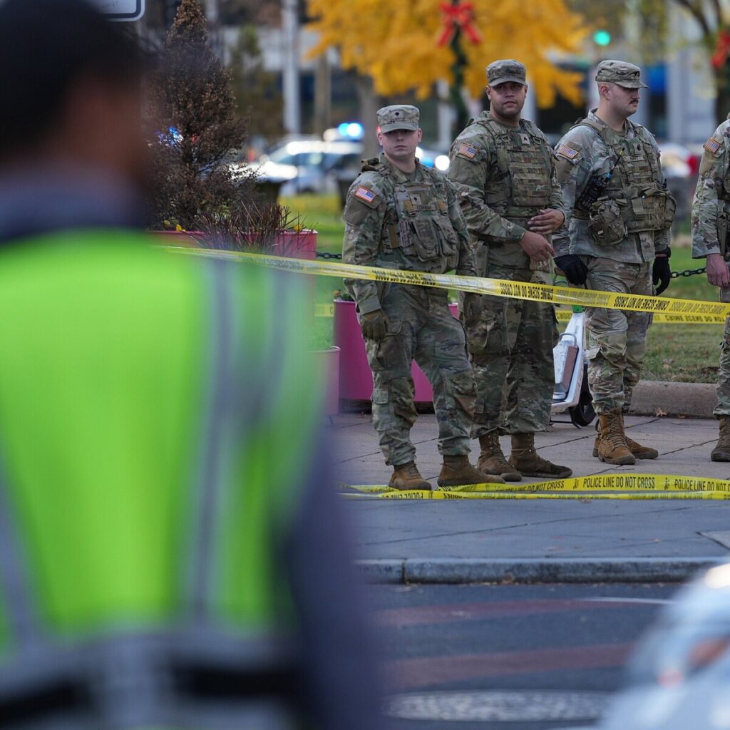 Trump Orders 500 More National Guard Troops to D.C. After Shooting