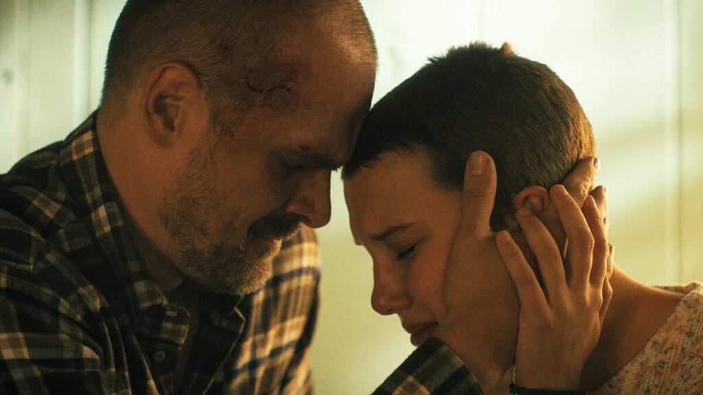 Millie Bobby Brown Feels “So Lucky” To Have ‘Stranger Things’ Co-Star David Harbour
