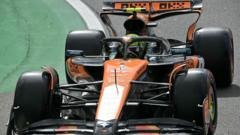 Impressive Norris on Sao Paulo pole after sprint win