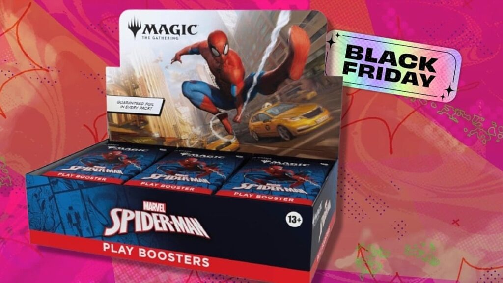 Get $65 off Magic: The Gathering Marvels Spider-Man boosters in the Amazon Black Friday sale