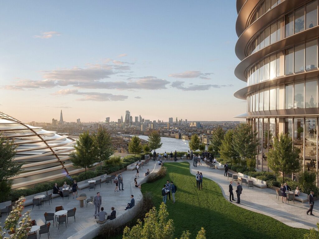 The paint is barely dry on JPMorgan’s state-of-the-art New York HQ, but it’s already planning a new tower in London