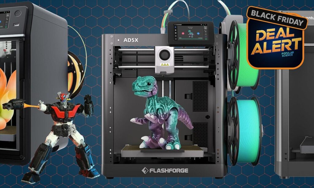 These editor-approved Flashforge 3D printers start at just $229 during Amazon’s Black Friday Week sale