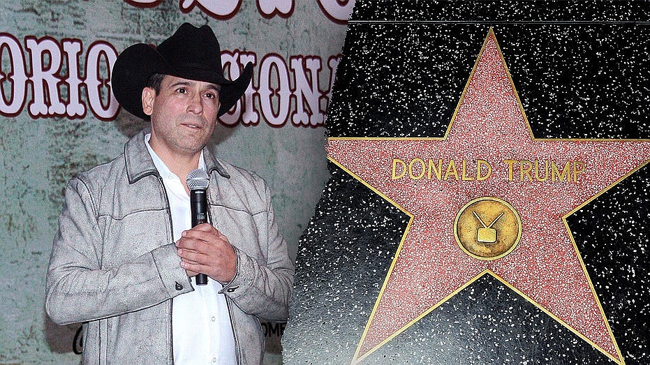 Texas Democrat — a Latin Grammy winner and party recruit — caught defacing Trump’s Hollywood star