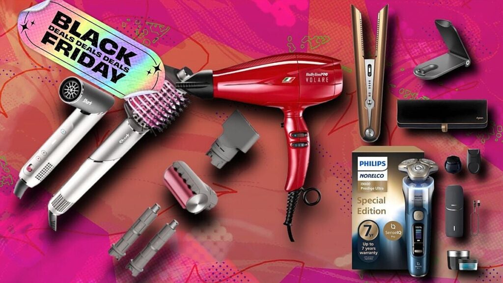 Best Black Friday grooming deals: Lowest-ever prices on hair dryers, curlers, straighteners, and more