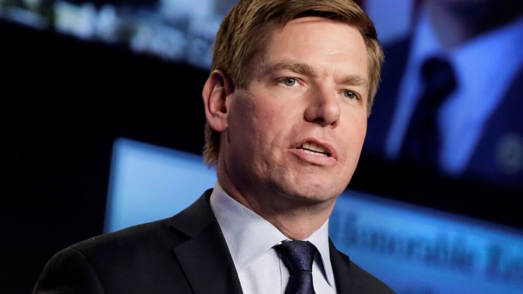 Eric Swalwell sues FHFA chief Pulte, alleging director used private information to attack Trump critics