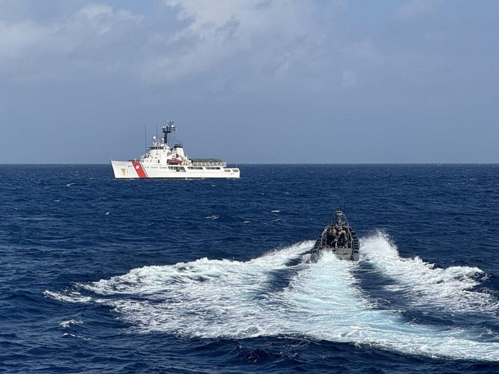 Coast Guard drug chases can run for miles, and they don’t always end how they expect