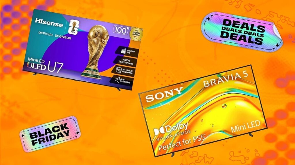 The best Black Friday deals on huge 100-inch TVs: Save on Hisense and Sony